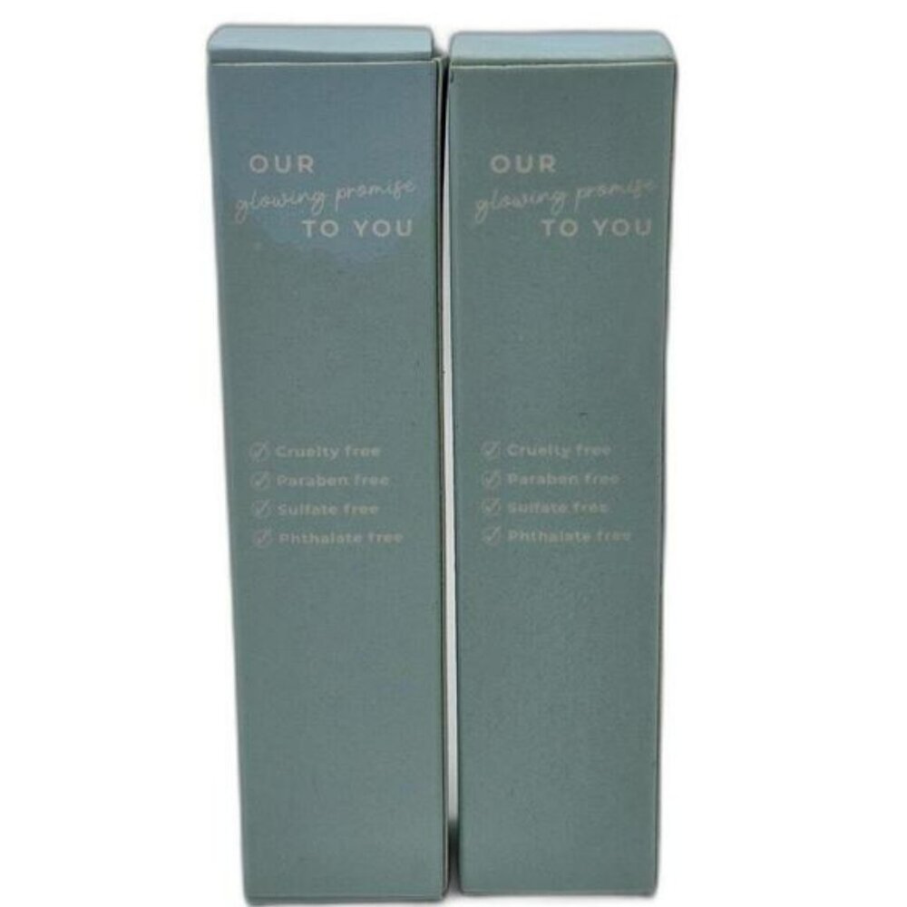 Set of 2 Glow on 5th beauty lip due tinted lip balm in grapefruit